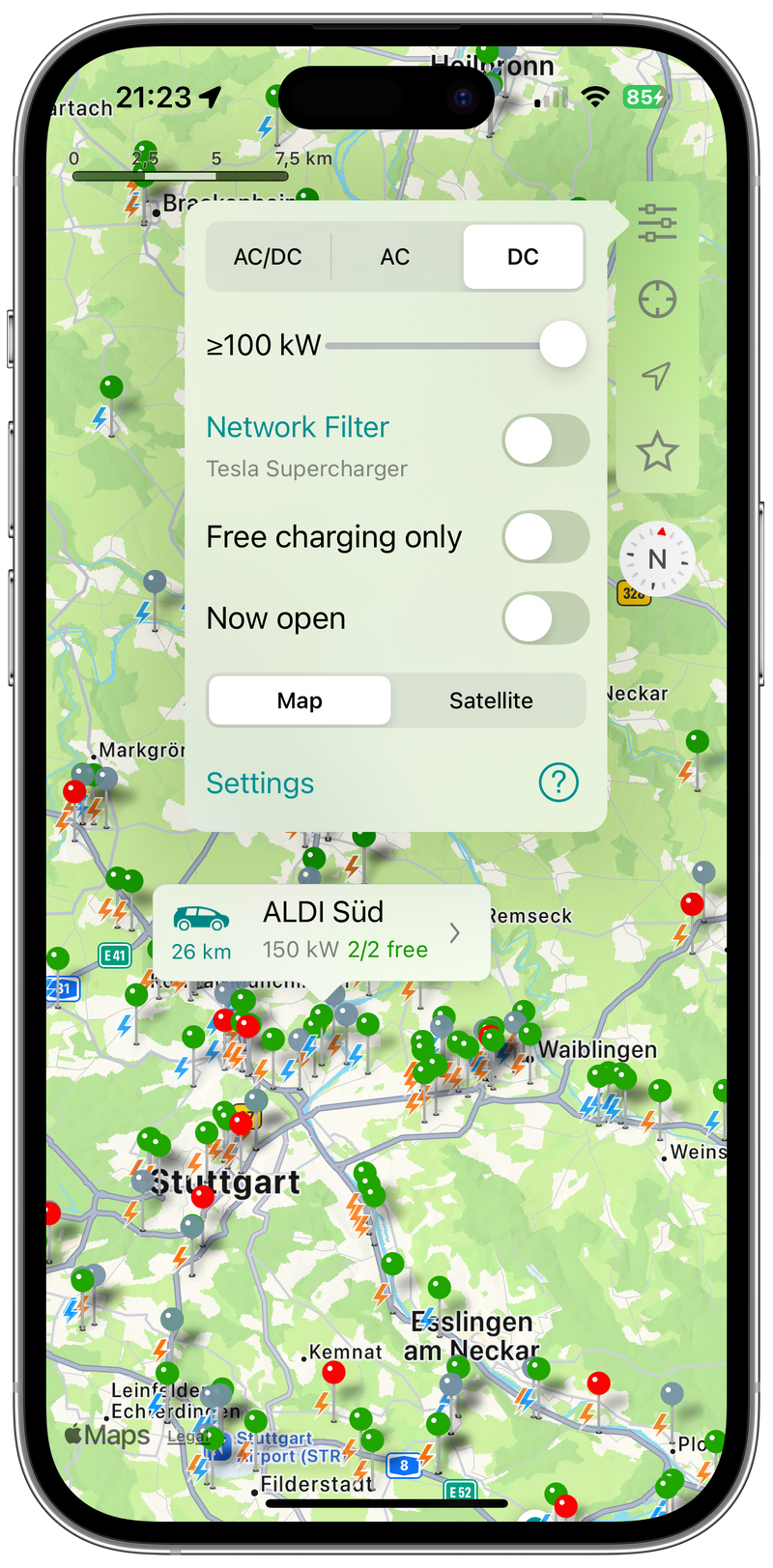 chargEV App Screenshot